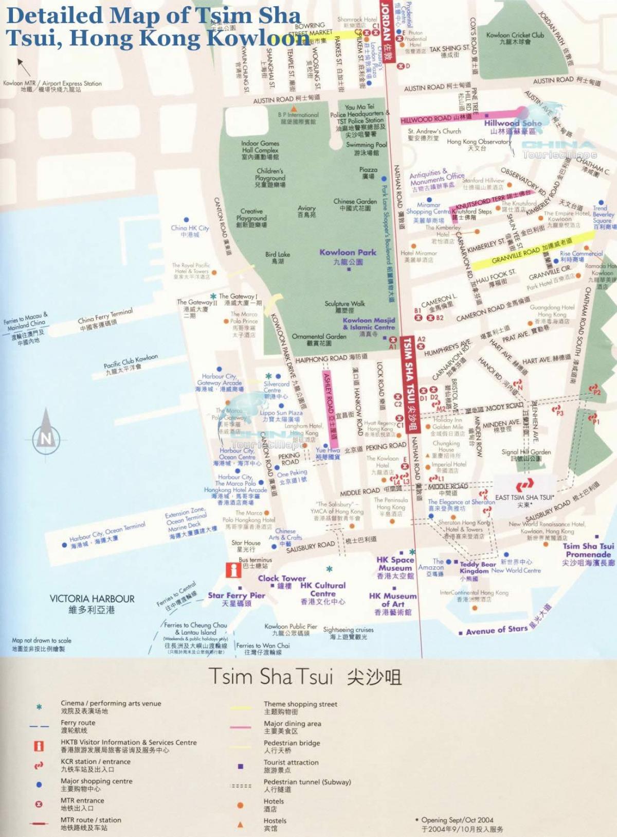 TST नक्शा