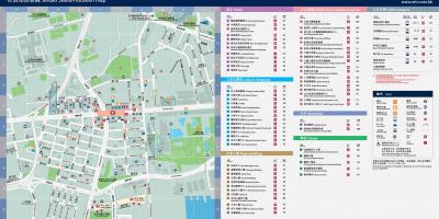 कोलून एमटीआर स्टेशन का नक्शा