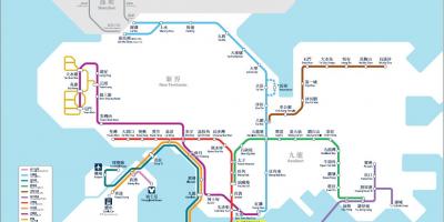 हांगकांग में ब्याज के अंक के नक्शे